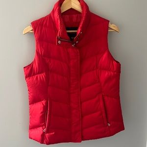 Eddie Bauer - Red puffy vest!